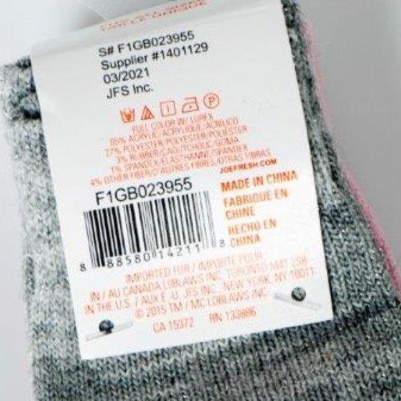 NWT Joe Fresh stretch glitter mittens - 2 pairs - one size - Picture 3 of 4